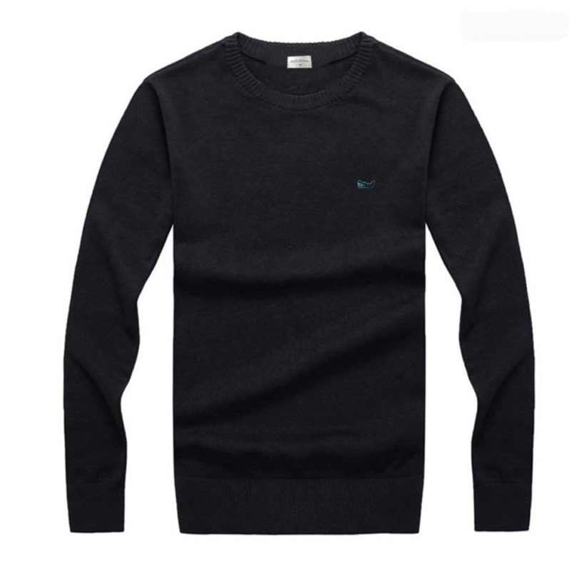 Super Soft 100% Cotton Sweater Men Pullover Jumper 2021 Autumn Winter Warm Jersey Hombre Pull Homme Mens O-neck Sweaters PL8507 - Image 2