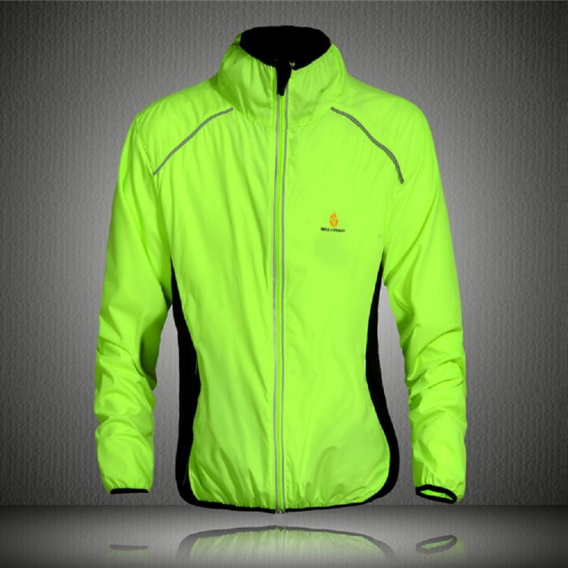 WOLFBIKE Waterproof Cycling Jackets Impermeable Ciclismo Sports Men Breathable Reflective Jersey Clothing Bike Long Sleeve Coat - Image 2