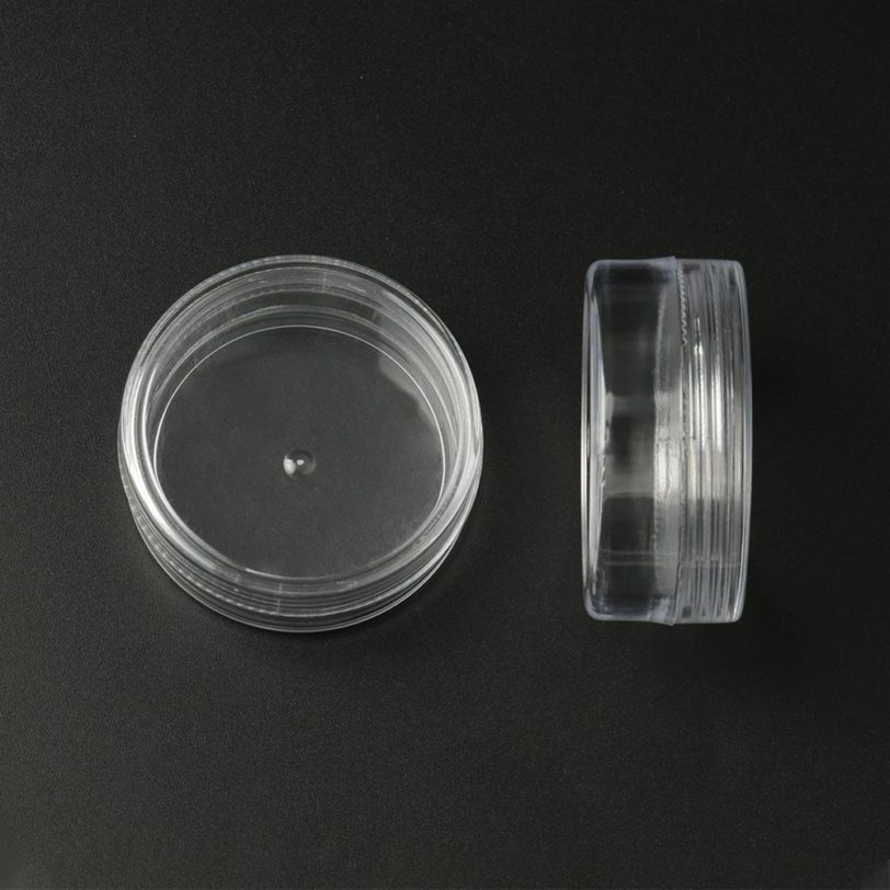 Wholesale Small Round Plastic Storage Box for DIY Tool Nail Art Jewelry Accessory Beads Stones Crafts Case Container New 4pcs - Image 5