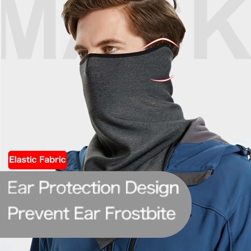 Winter Men Scarf Fall Windproof Warmer Half Face Scarves Breathable Cycling Ear Protection Bandana Night Reflective Headband New - Image 4