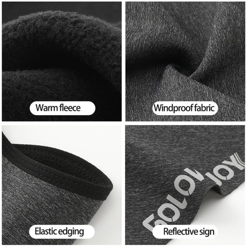 Winter Men Scarf Fall Windproof Warmer Half Face Scarves Breathable Cycling Ear Protection Bandana Night Reflective Headband New - Image 2