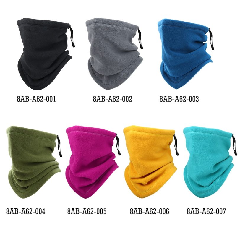 Winter Windproof Scarves Fleece Tube Bandana Scarf Mask Soft Half Face Cover SKi Snowboard Neck Warmer Gaiter Fashion Women Men - Image 5