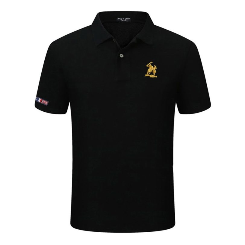 XS-5XL 100% Cotton Men's Short Sleeve Polo Shirts Casual Embroidery Horse Logo Lapel Summer Male Tops Fashion Homme Clothing - Image 3