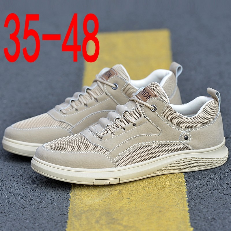 YISHEN Men Casual Shoes Footwear Breathable Lace up Comfortable Ankle Male Fashion Sneakers Hiking Sports Walking 2