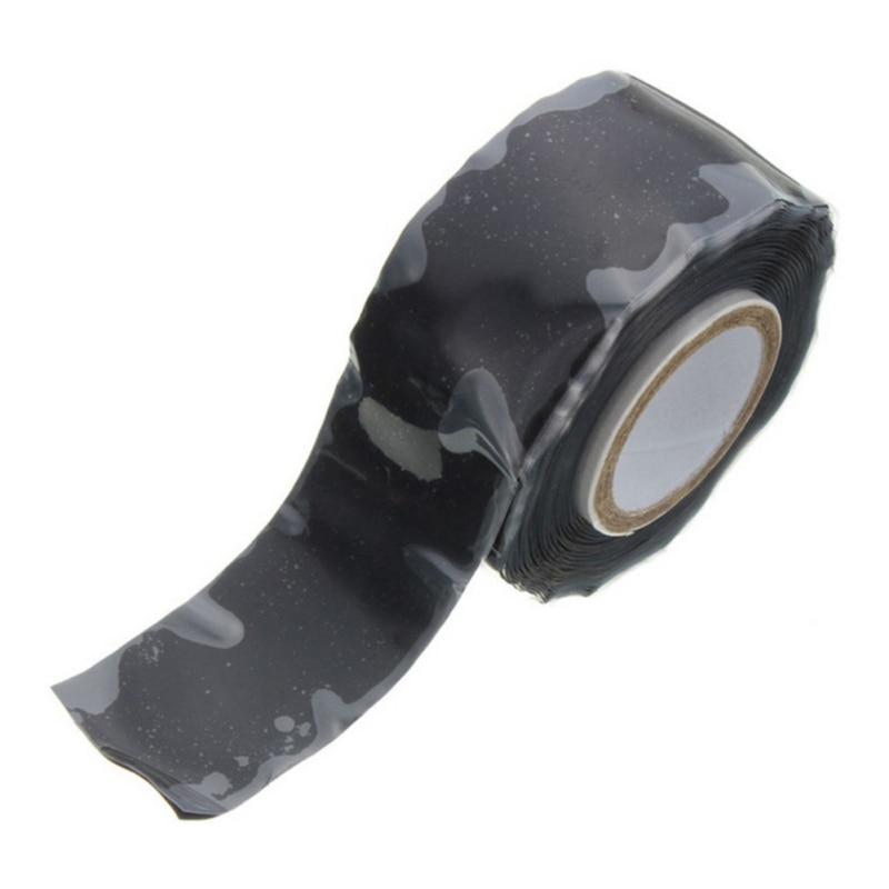 1 5M Waterproof Silicone Performance Self adhesive Repair Tape Strong Black Rubber Silicone Bonding Tape Self