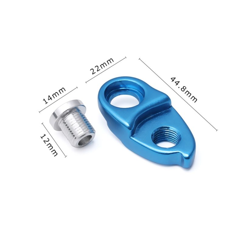 1 PC Bicycle Rear Derailleur Hanger Extension Extender Aluminum Road Bike MTB Cycling Frame Gear Tail Hook Extender Road Link - Image 2