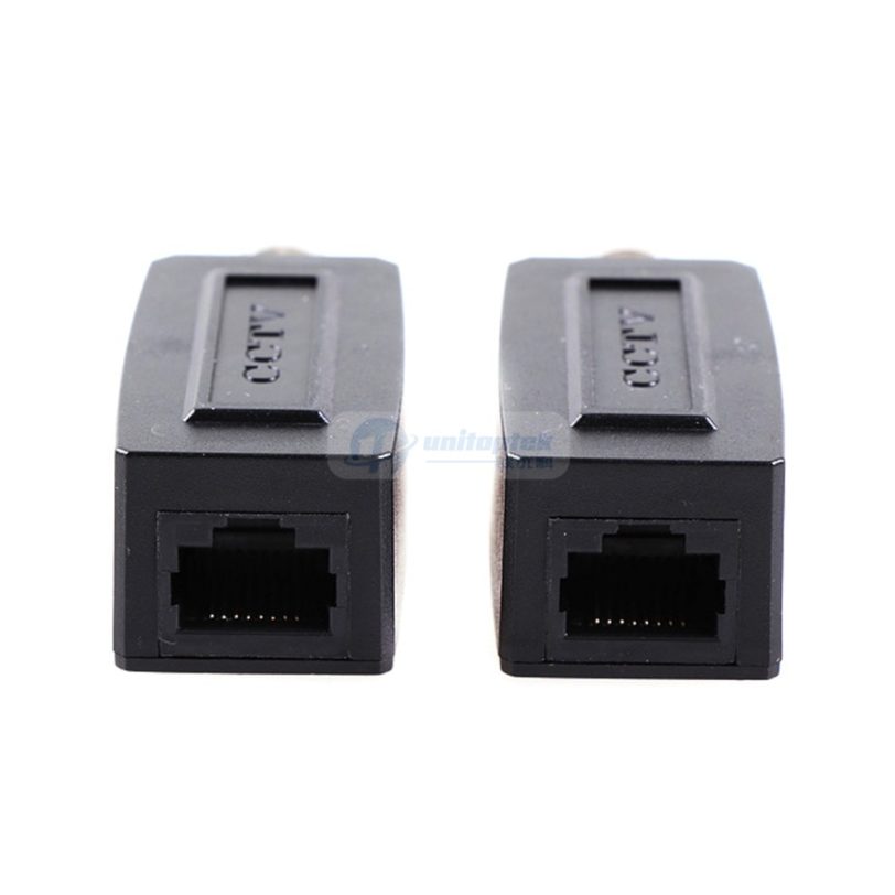 1 Pair CCTV RJ45 Video Balun UTP/CAT5 BNC Male To RJ45 Converter BNC Male To RJ45 Coax Adapter Transceiver - Image 4