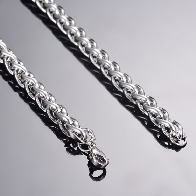 1 piece Width 2.5mm/3mm/4mm/5mm/6mm Keel Link Chain Necklace For Men Women Stainless Steel Chain Necklace - Image 3