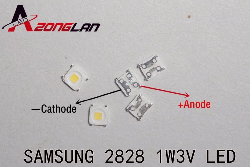 100PCS For SAMSUNG LED TV Application Backlight Flip-Chip 3255 1.5W 3V 2828 Cool white LED LCD TV Backlight SPBWH1322S1KVC1BIB - Image 3