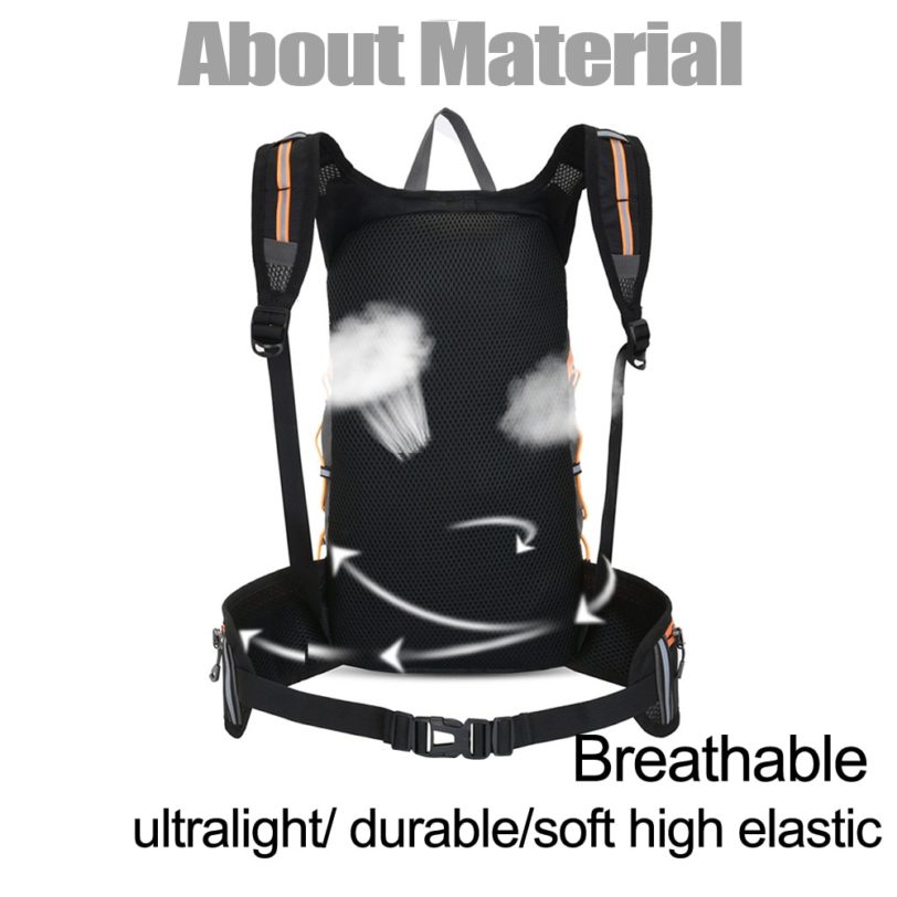 10L Waterproof Bicycle Water Bag Running Hydration Backpack For Hiking Camping Bag Water Pack Foldable Bladder Water Backpack - Image 2