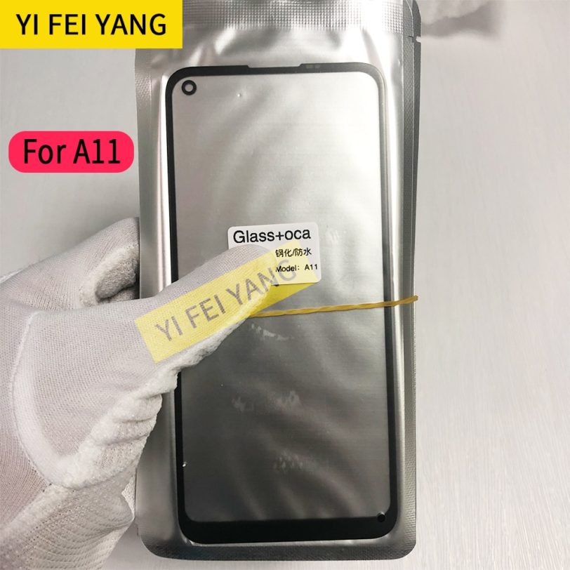 10PCS GLASS OCA LCD Front Outer Lens For Samsung A6 Plus A20S A51 A11 A71 M20 M21 M10S A21 A10E Glass With OCA Glue Replacement - Image 3