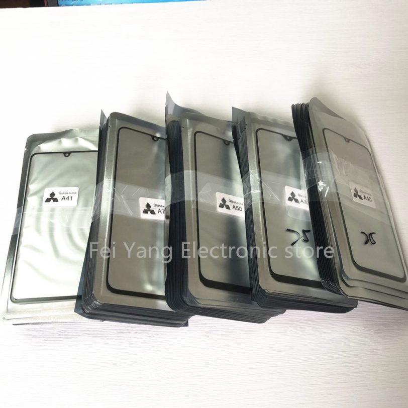 10pcs/lot GLASS OCA LCD Front Outer Lens For Samsung Galaxy A10S A20S A30S A40S A50S A70S A11 A71 J6 J8 plus M30 Touch Screen - Image 2