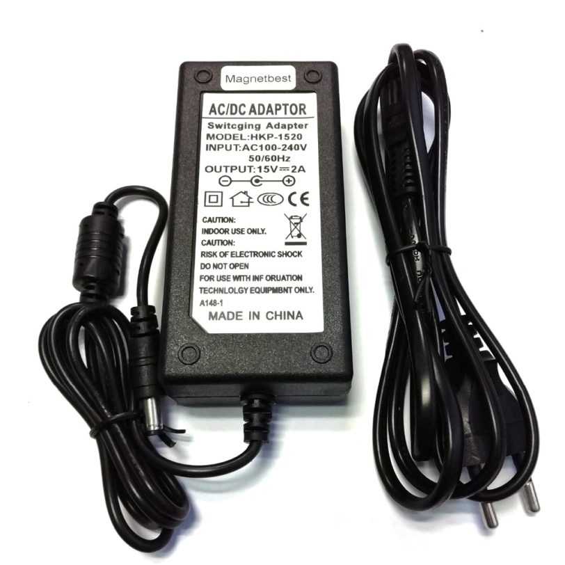 15V2A AC DC Adaptor 15V 2A 30W Switching Power Supply Adapter Charger for LED CCTV DC 5.5*2.5/5.5*2.1 mm - Image 4