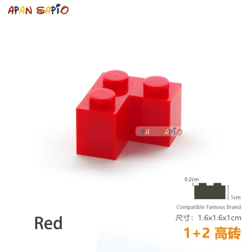 15pcs/lot DIY Blocks Building Bricks Thick 1 2 Educational Assemblage Construction Toys for Children Size Compatible With Brand - Image 2