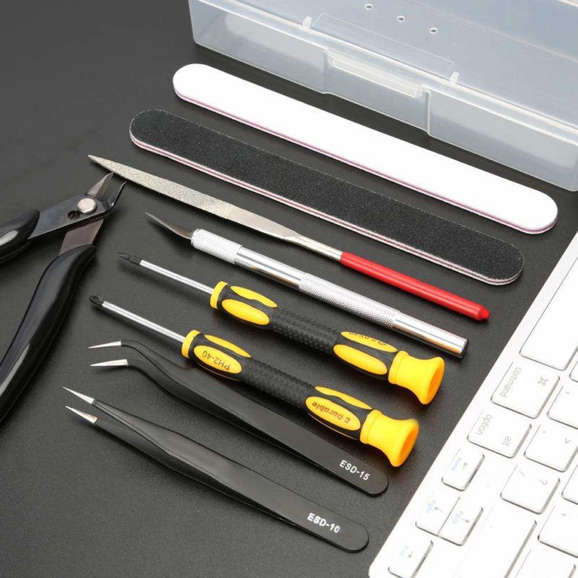 16Pcs Gundam Model Tools Kit Professional Hobby Building Tool Kit Modeler Basic Tools Craft Set for Gundam Model Building - Image 2