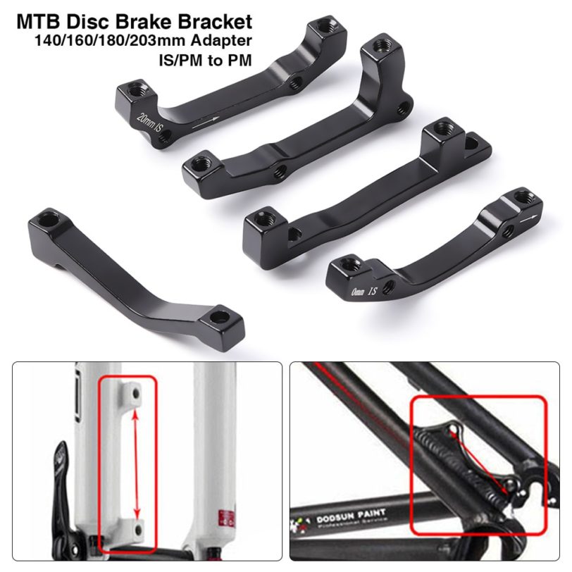 1Pc 180/203/140/160mm Ultralight Bicycle PM/IS Converter A To B Disc Brake Adaptor Bracket Mountain Bike Rotor Accessories - Image 2