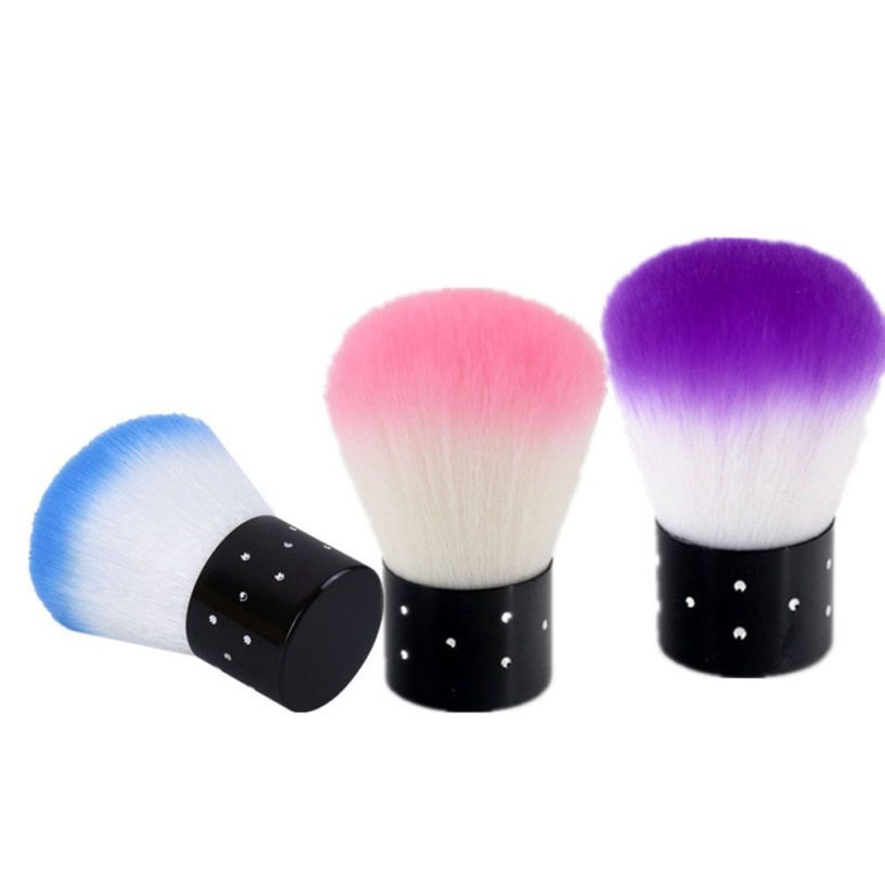 1pc Nail Brush Tools File Nail Art Care Manicure Pedicure Soft Remove Dust Small Angle Cleaner Acrylic&UV Powder Remover Brush - Image 4