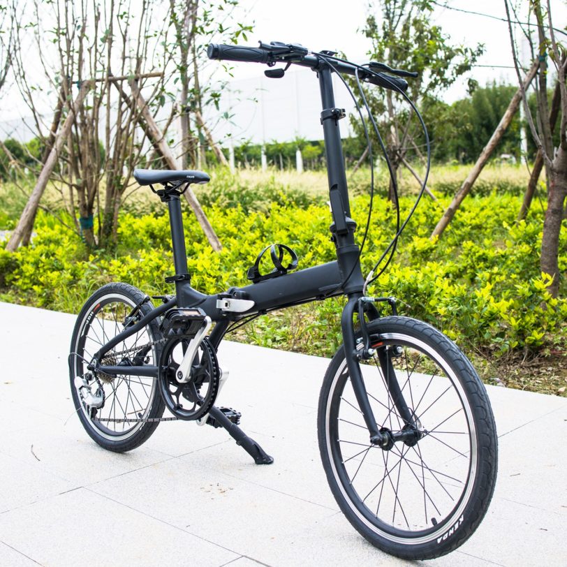 20 Inch Aluminum Alloy Foldable Bicycle 8 Speed Assembly Variable Bike Urban BMX Adult Light Weight