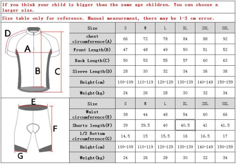 2021 Cycling Jersey set kids Bike jersey Shorts set Children MTB mountain road Tops Girls Boy Bicycle Jersey suit Clothing pink - Image 5