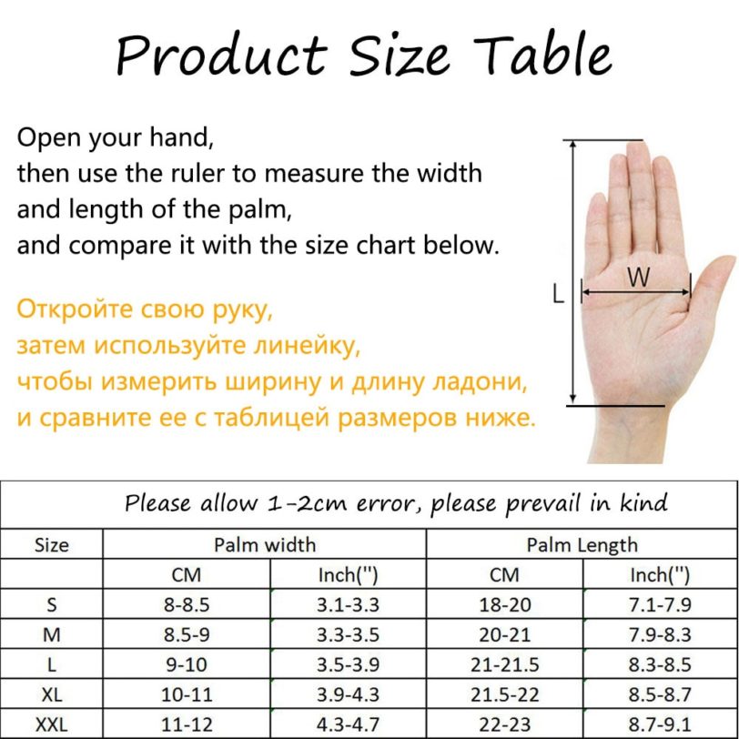 2021 Winter Gloves For Men Waterproof Windproof Cold Gloves Snowboard Motorcycle Riding Driving Warm Touch Screen Zipper Glove - Image 5