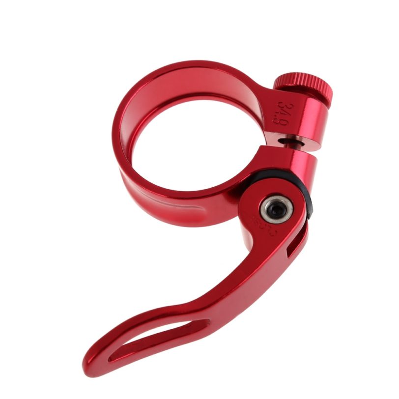 34.9mm MTB Bike Saddle Seat Post Clip Quick Release Bike Seat Clamp BMX Road Bike bicycle Seatpost Clip Cycling Parts - Image 2