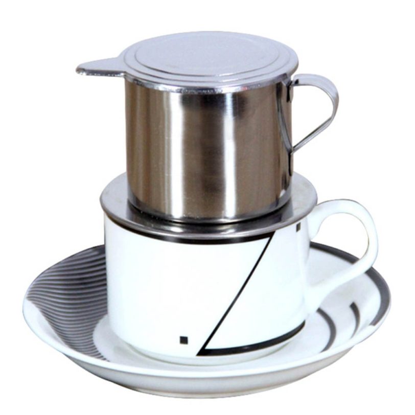 50 100ml Vietnam Style Stainless Steel Coffee Drip Filter Maker Pot Infuse Cup Portable home office