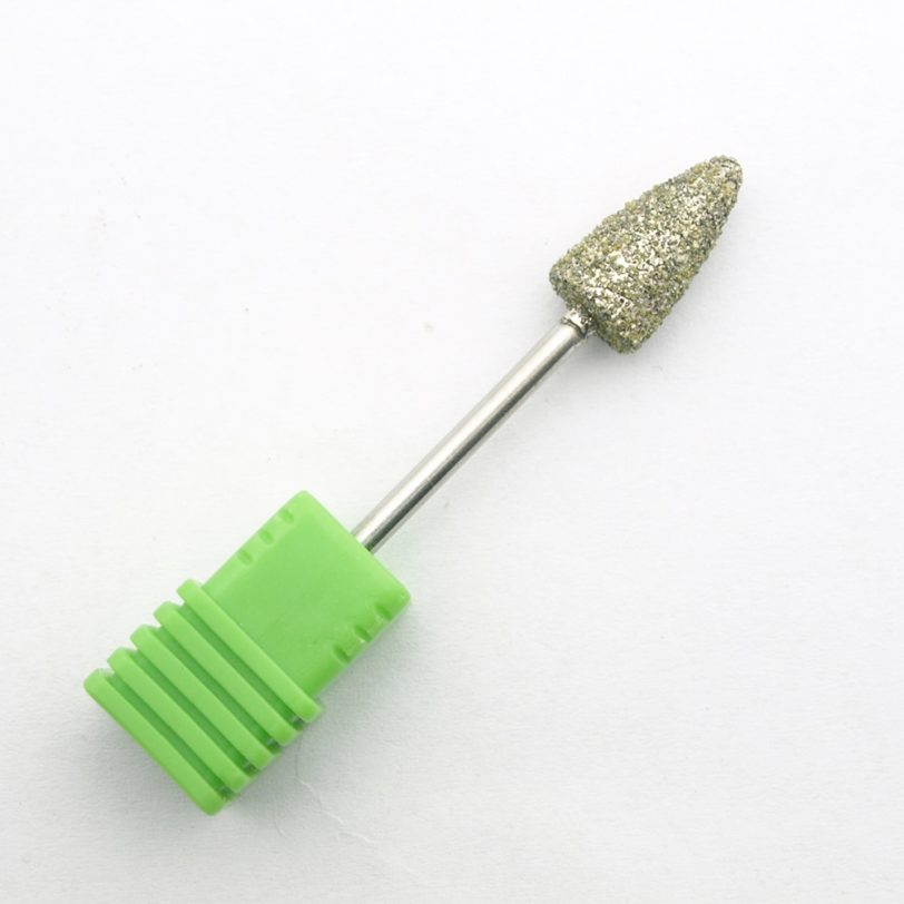 60 130 180 Grit Diamond Pedicure Drill Bit 3/32" Rotary Burr Manicure Bits Drill Accessories Nail Drill Bit Foot Care Tools - Image 2