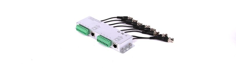 8CH HD CVI/TVI/AHD Passive Transceiver 8Channels Video Balun Adapter Transmitter BNC to UTP Cat5/5e/6 Cable 720P 1080P - Image 2