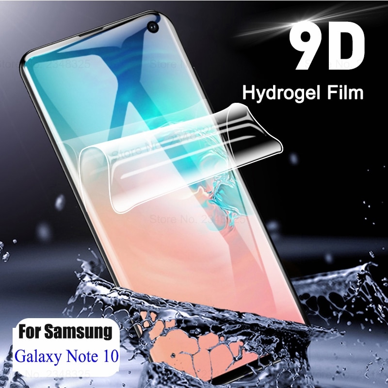 9D Soft Hydrogel Film For Samsung Galaxy S10 5G S9 S8 S20 Plus Ultra S10e Note 1
