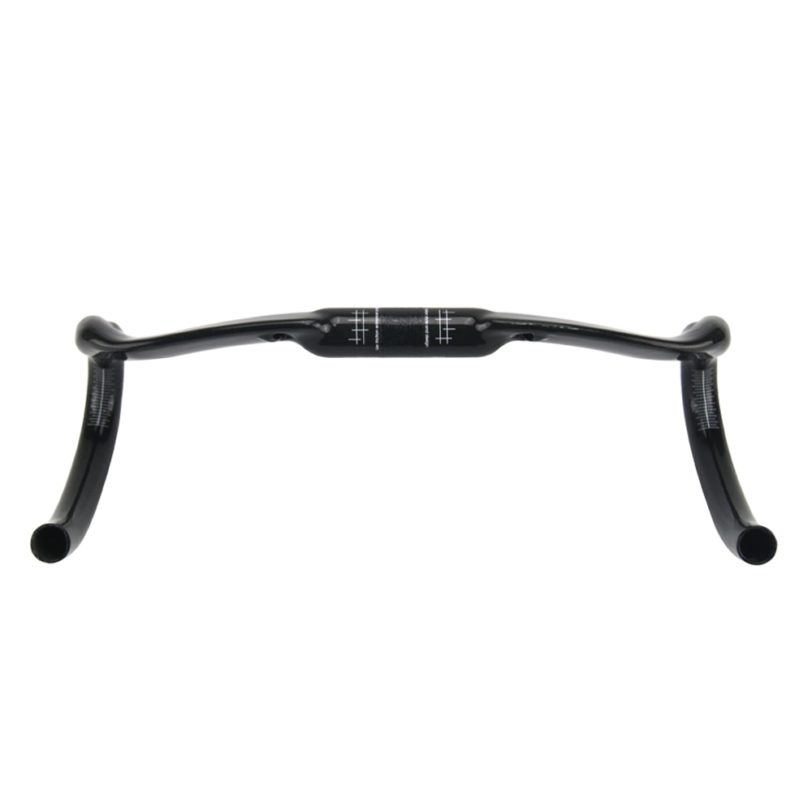 AERONOVA Handlebars Road Bicycle Winding Handlebar 3K Carbon Fiber Cycling Handlebars Road Bike 31.8 Handle Bar Bicycle - Image 2