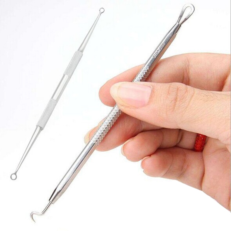 Acne Removal Needle Stainless Steel Pimple Blackhead Remover Tool Blemish Face Skin Care Face Pore Cleaner 2