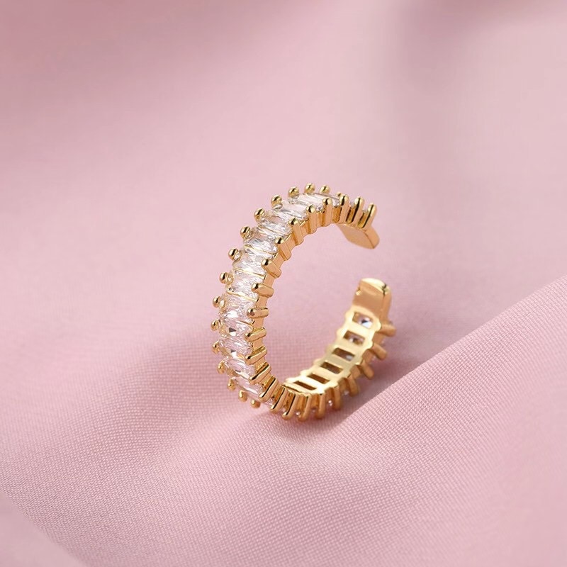 Adjustable Size Stainless Steel Rings For Women Korean Fashion Engagement Wedding Woman Ring Jewelry Accessories Wholesale 2