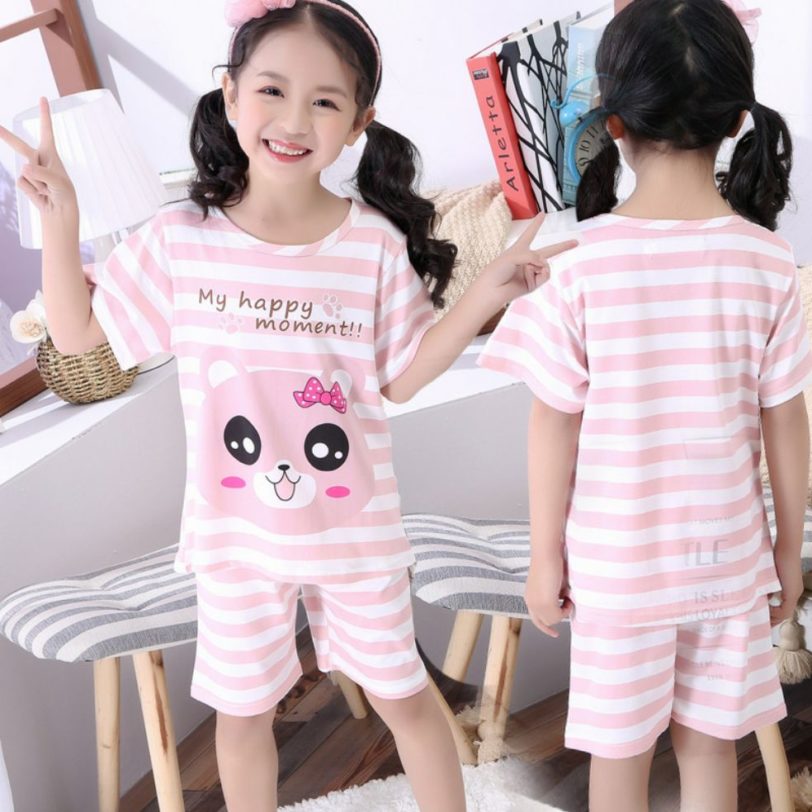 Baby Kids Pajamas Boys Cotton Clothes Pants Set Cartoon Sleepwear Kids Pajamas For Girls Toddler Baby Outfits Child Pyjama - Image 3