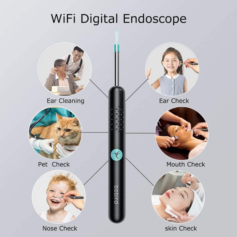 Bebird R1 Ear Cleaner Smart Visual Ear Sticks Endoscope Camera Earpick scope Mini Camera Otoscope video Health ear cleaning - Image 2