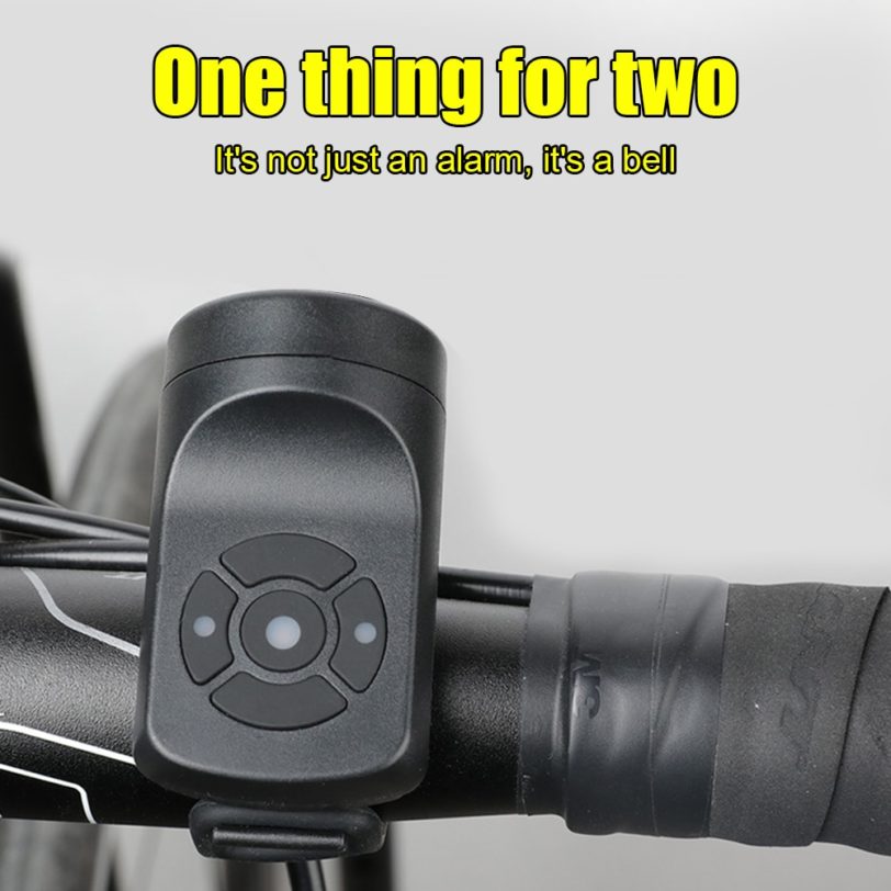 Bicycle Charging Horn Super Loud Bells Mountain Bike Electric Bells MTB USB Rechargeable Bell Bicycle Riding