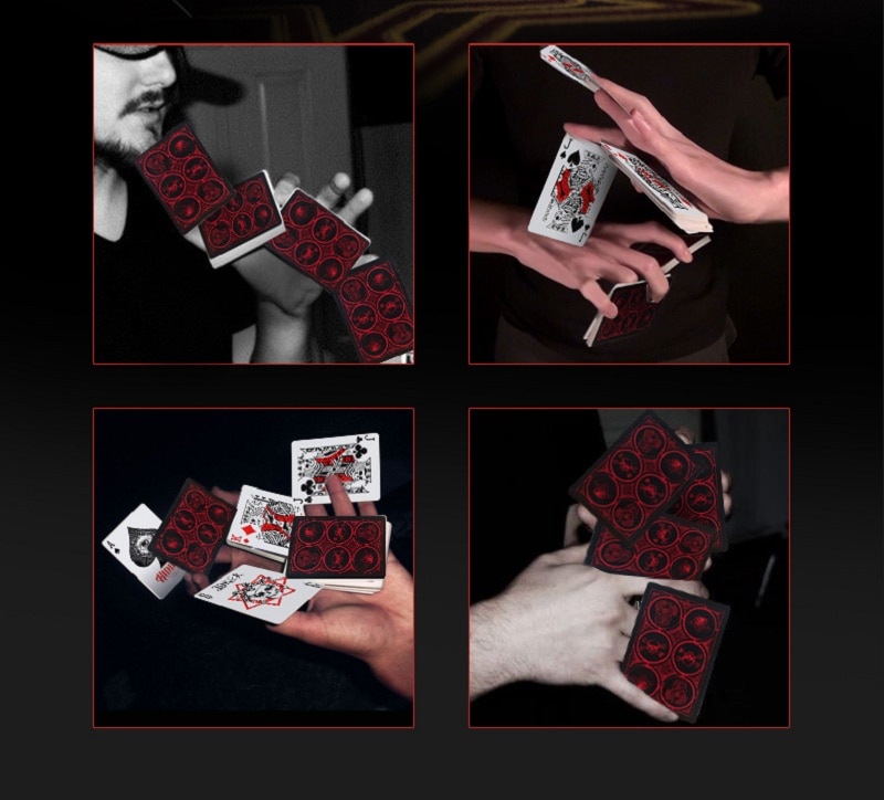 Bicycle Hidden Playing Cards Deck Secret Society Symbols Poker Size USPCC Magic Card Games Magic Tricks 1