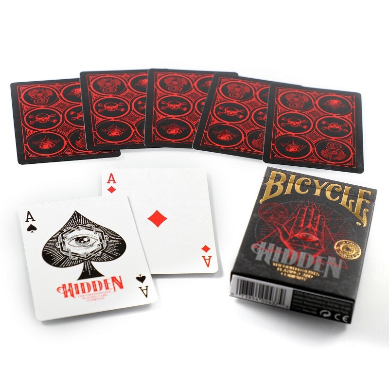 Bicycle Hidden Playing Cards Deck Secret Society Symbols Poker Size USPCC Magic Card Games Magic Tricks 2