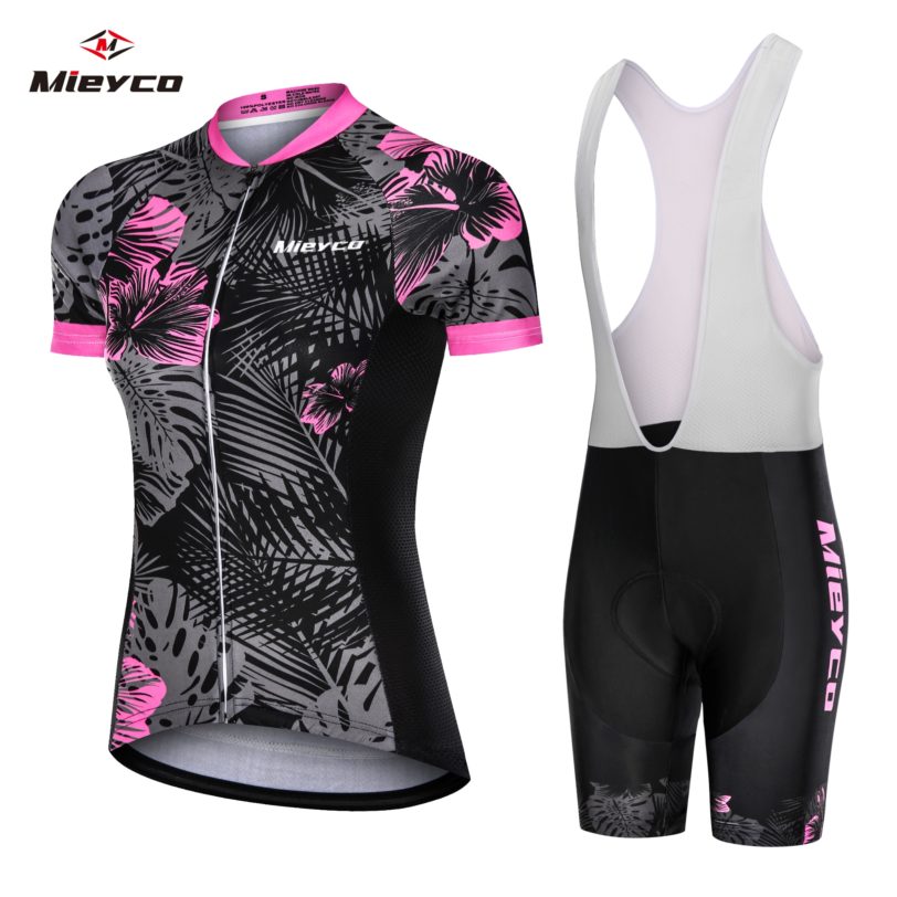 Bicycle Woman Cycling Clothing Mountain Bike Cycling Jersey Shorts Women Road Bike Shorts And T-shirt Jumpsuit Cycling Suit Mtb - Image 2