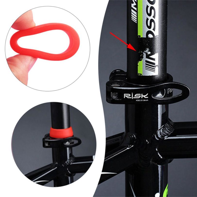 Bike Seat Post Ring Dust Cover Silicone Waterproof Bicycle Seatpost Case Protective Bike Accessories Bicicleta zadelpen - Image 2