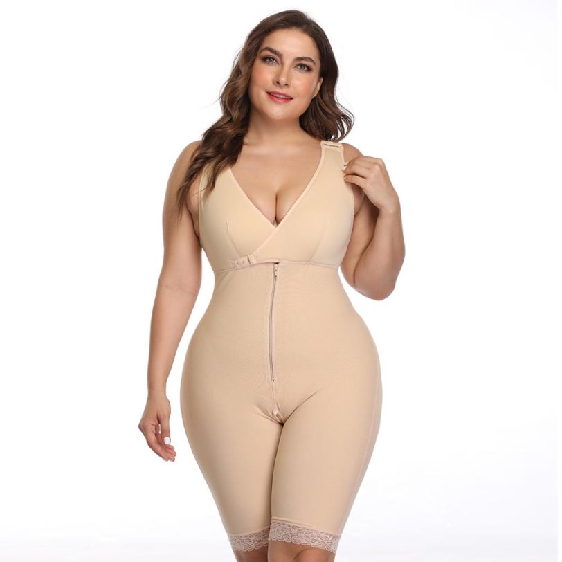 Bodysuit for Women Waste Trainer Full Body Binders Shapers Plus Size Shapewear Slimming Sheath Belly Thigh Trimmer Waisttrainer - Image 2