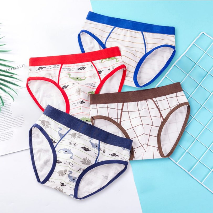 Boys Panties Cotton Underwear Shorts Kids Briefs Clothes Children Pants 4Pcs/lot - Image 6