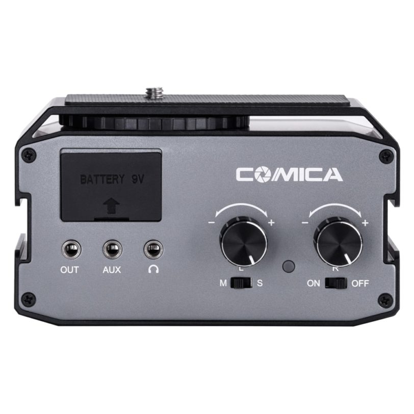 CVM AX3 XLR 6 35mm 3 5mm 2 Groups Audio Mixer Adapter Preamplifier for Canon Nikon 1