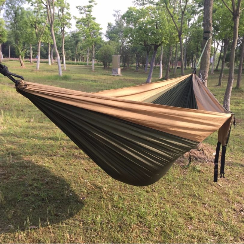 Camping Parachute Hammock Survival Garden Outdoor Furniture Leisure Sleeping Hamaca Travel Double Hammock - Image 6