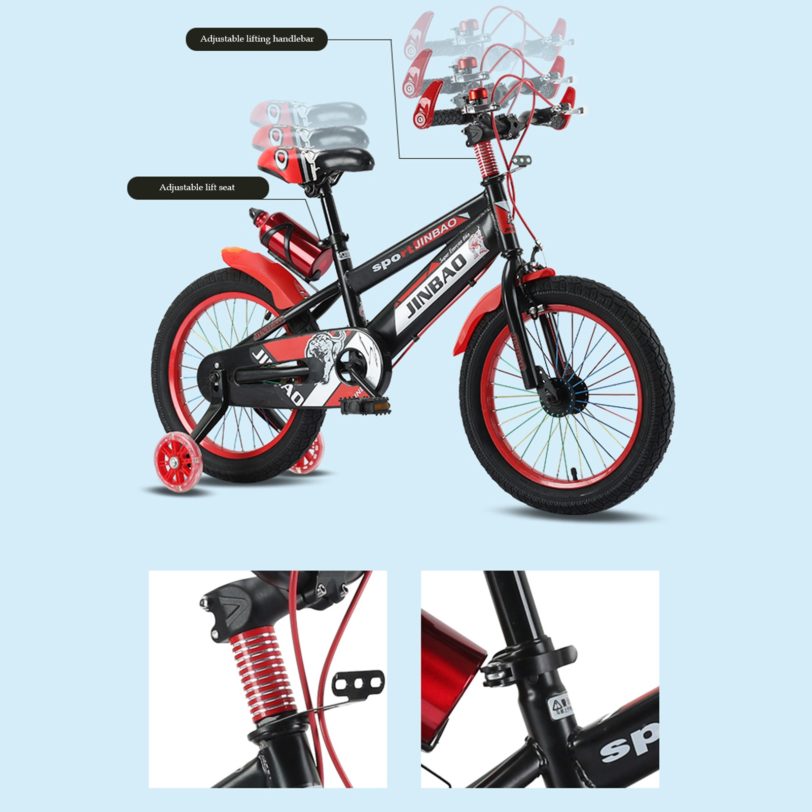 Children Bicycle Non-slip Grip Balance Bike For Boys Girls With Training Wheels Freestyle Balance Bike Outdoor Cycling - Image 2