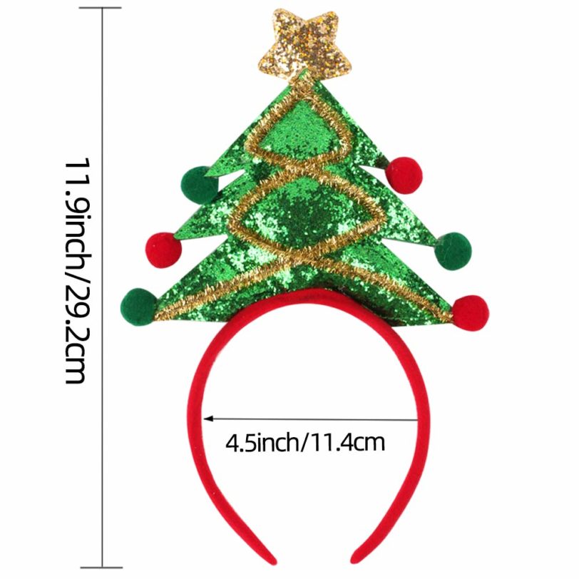 Children Christmas Headband Cute Hair band Kids Hair Accessories Hair Ornaments Girls Christmas gift Party Fancy Dress Headwear - Image 3