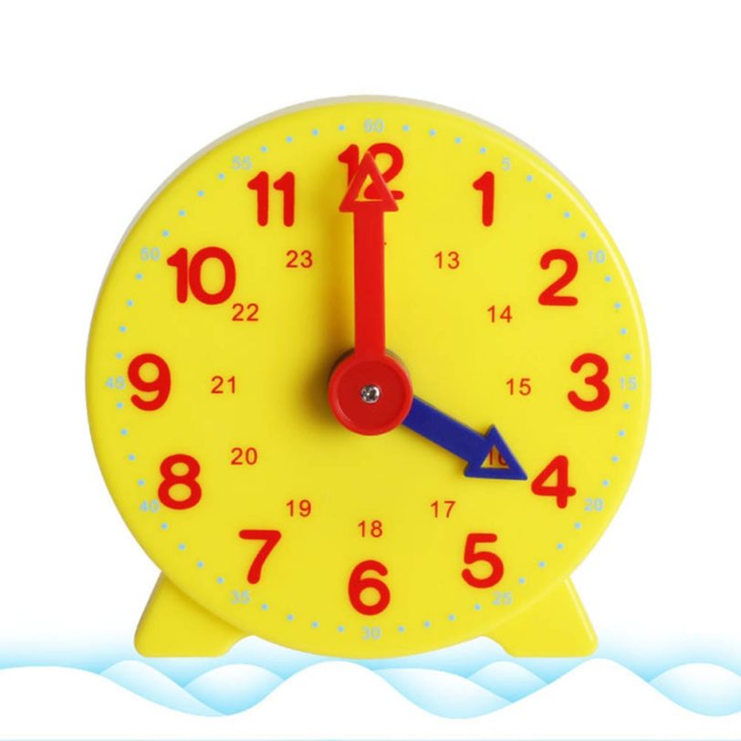 Children Educational Alarm Clock Adjustable Time Learning Clock Early Teaching Tool Number Alarm Clock Puzzle Early Education#20 - Image 2