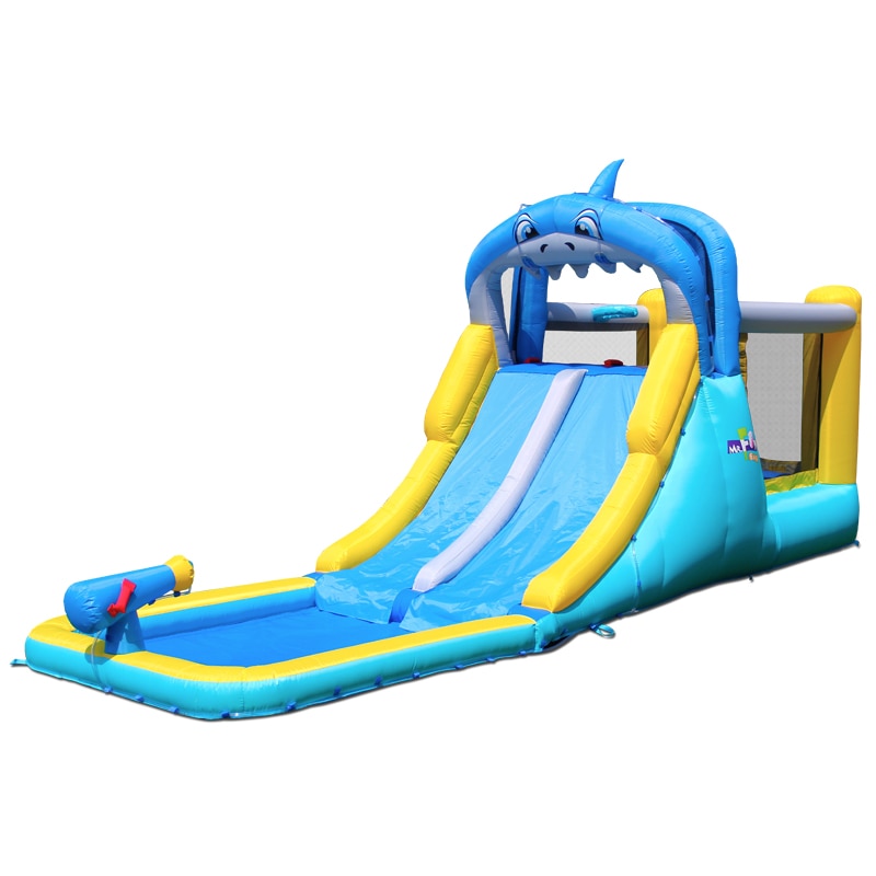 Commercial outdoor inflatable bouncer bouncy castle jumping house combo with slide bounce house for Sale Overseas
