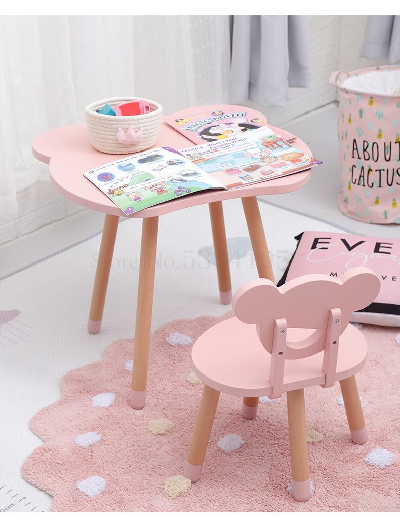 Contracted Furniture Suits Kindergarten Children To Write The Game Table Chair Baby Study Desk And Chair 1