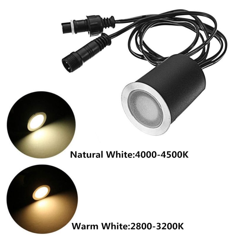 DC 12V LED Deck Light Underground Waterproof LED Floor Light Landscape 3000K 4000K for Garden Yard Path Stair Outdoor Decor - Image 3