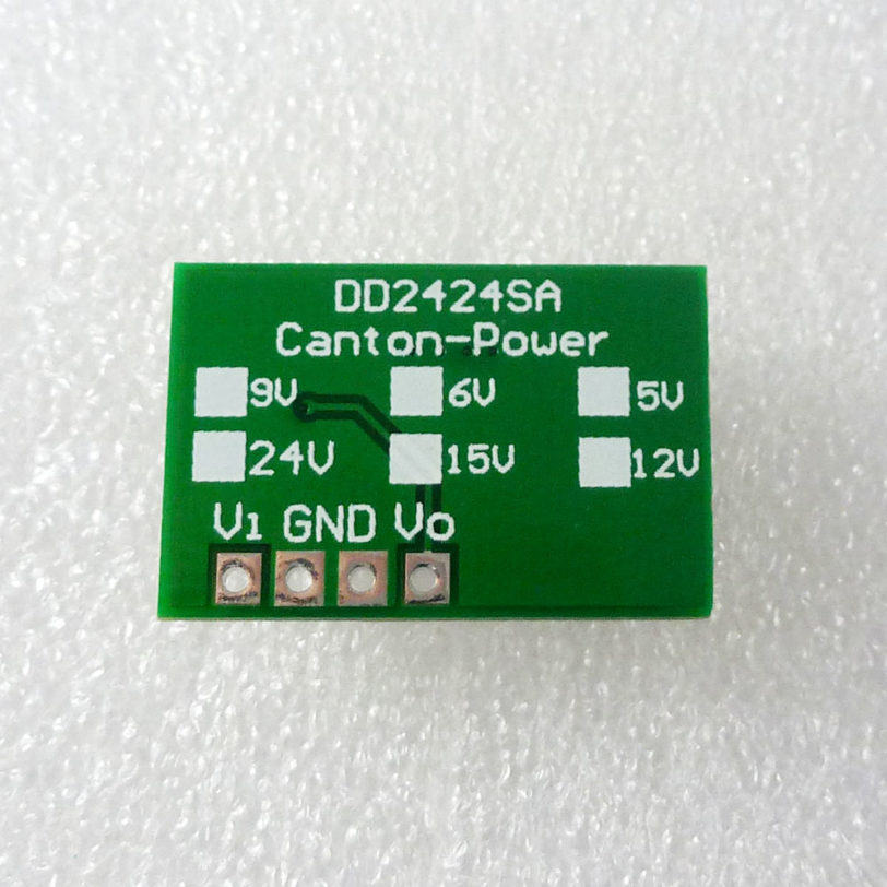 DD2424SA_12V 12W DC-DC Converter Boost 2V-12V to 12V Power Supply UPS Module for LED Monitor CCTV PTZ - Image 2